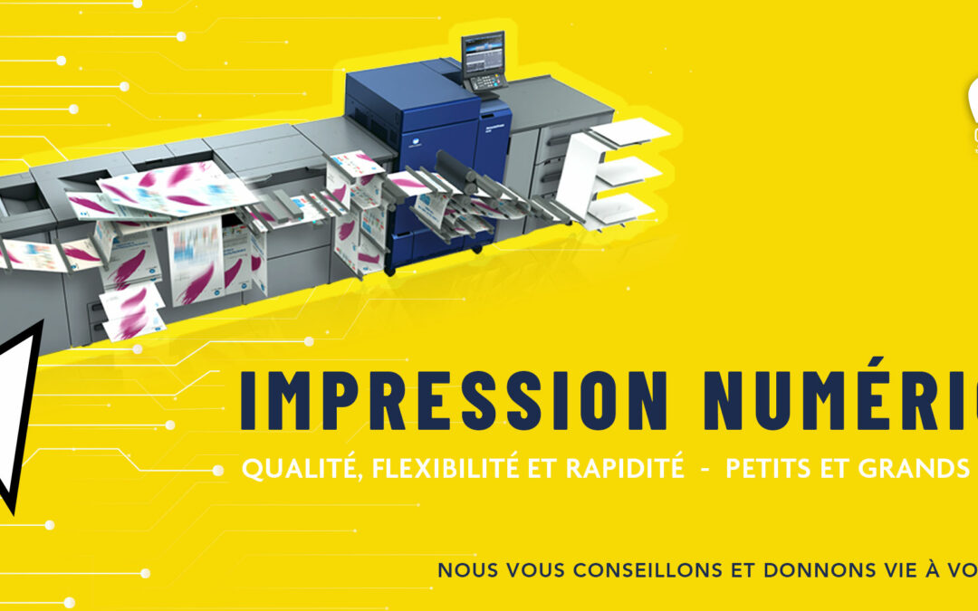 Impression numérique : la solution idéale pour des supports rapides et flexibles